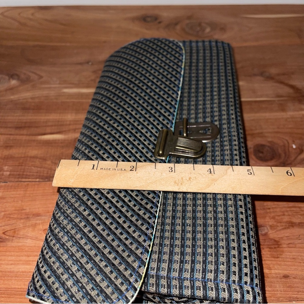 New Handmade Cotton Clutch Wristlet Bag Lots of CC Slip Pockets, Phone Money - Picture 4 of 12